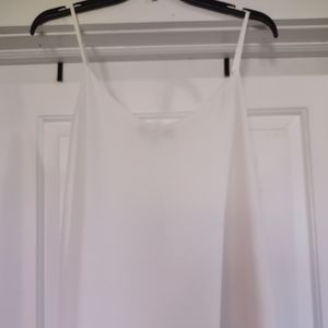 Pink Republic White Spaghetti Strap Camisole